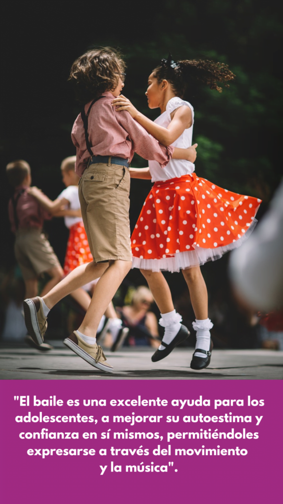 Clases de baile en adolescentes sandra cruz