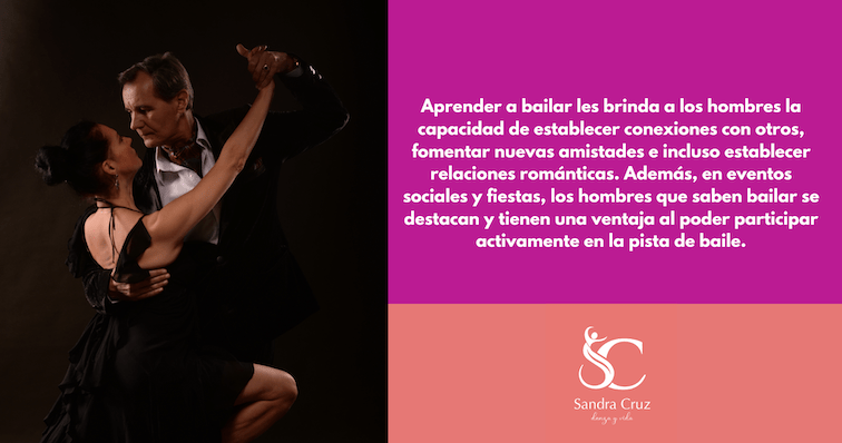 Por que aprender a bailar tips para los hombres Sandra Cruz