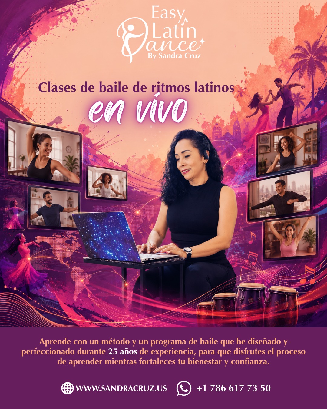 Clase virtual de baile